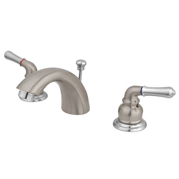 KB957 Magellan Mini-Widespread Bathroom Faucet, Nickel/ Chrome